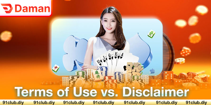 Terms of Use vs. Disclaimer